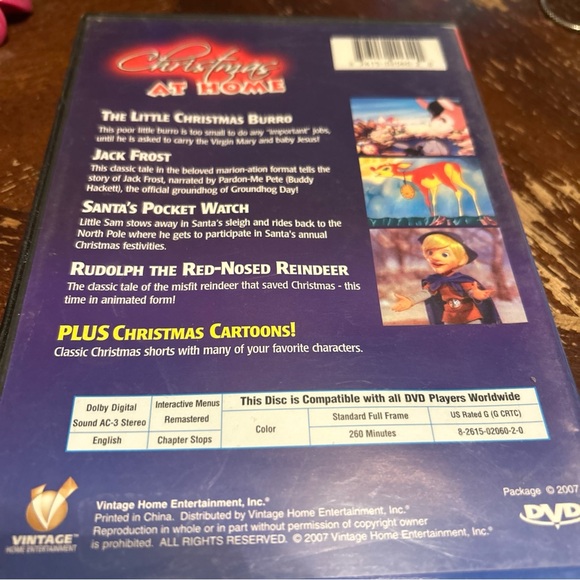 Vintage Movie Classics Christmas At Home DVD great condition - Picture 4 of 6